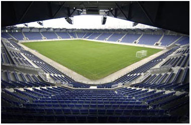 Viking Stadion í Noregi sem Björn Berg tók sem dæmi í pistli sínum 2008