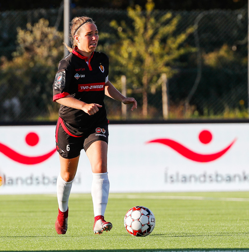 Tinna Óðinsdóttir, fyrirliði HK/Víkings