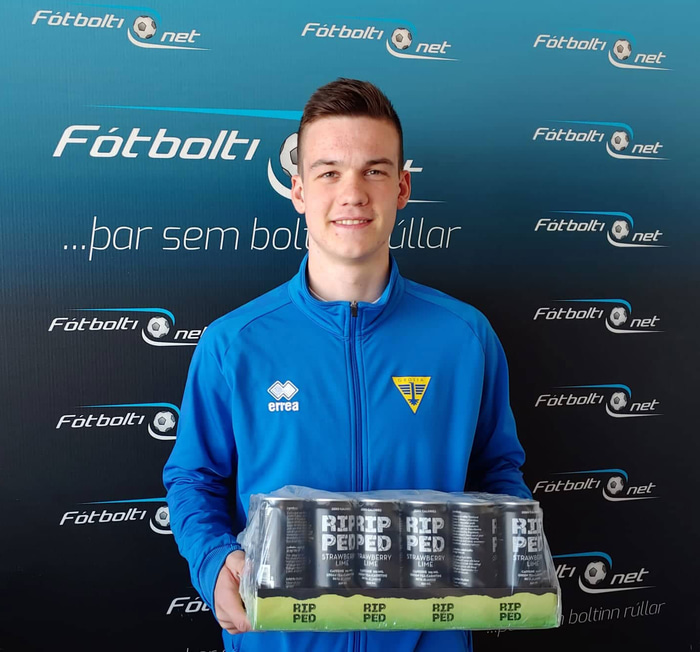 Axel fékk kassa af Ripped fyrir að vera bestur í umferðinni.