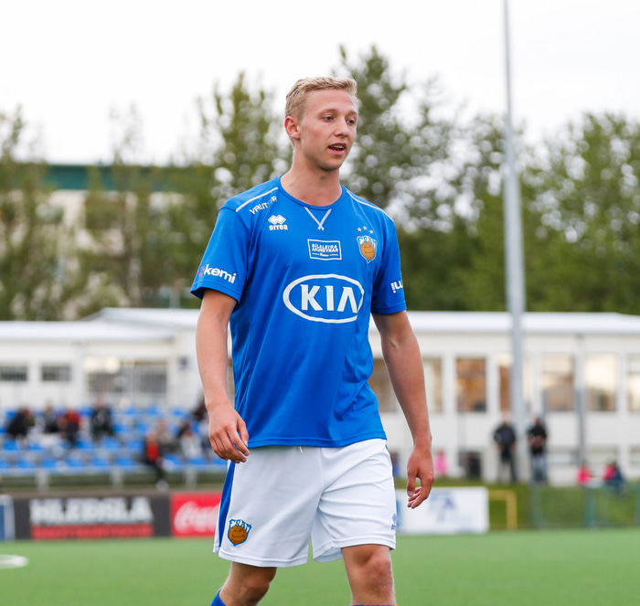 Helgi Guðjónsson er á miðjunni.