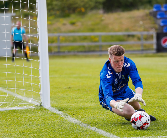 Atli Gunnar Guðmundsson markvörður Fjölnis.