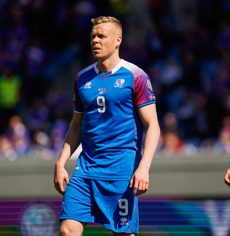 Kolbeinn Sigþórsson spilaði klukkutíma