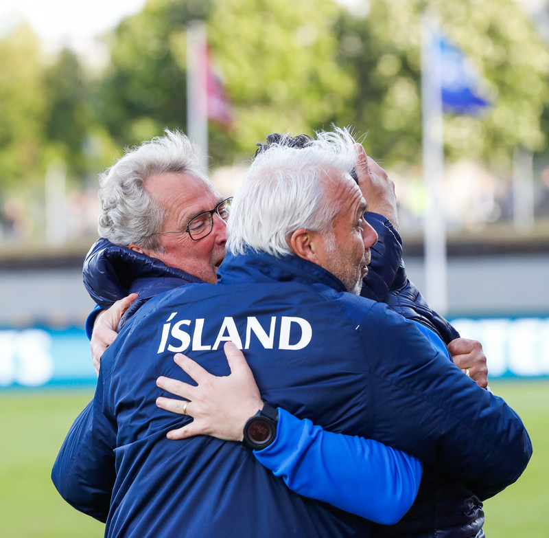 Myndaveisla 1: Ísland vann Tyrki í Laugardalnum