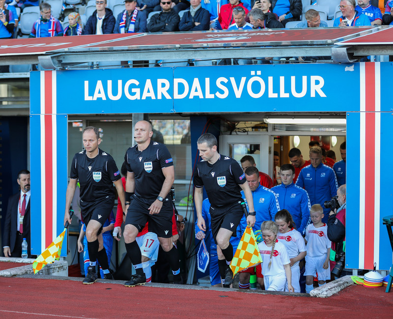 Myndaveisla 1: Ísland vann Tyrki í Laugardalnum