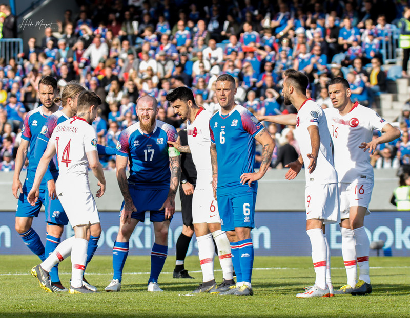 Myndaveisla 4: Ísland vann Tyrki í Laugardalnum