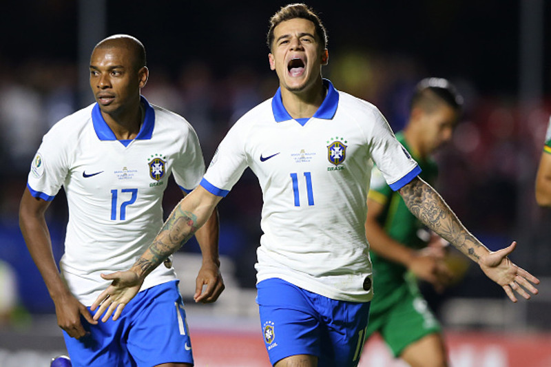 Coutinho fagnar.