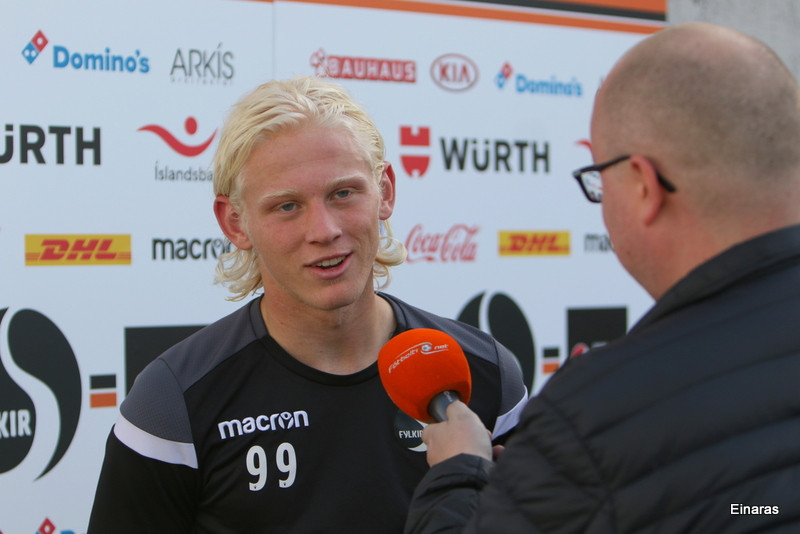 Í viðtali við Elvar Geir Magnússon.