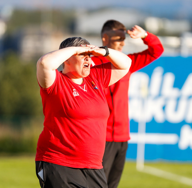 Guðrún Jóna þjálfari Hauka