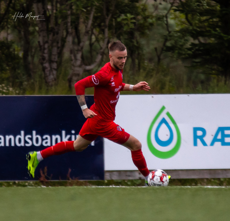 Aron Freyr Róbertsson er í liði umferðarinnar.