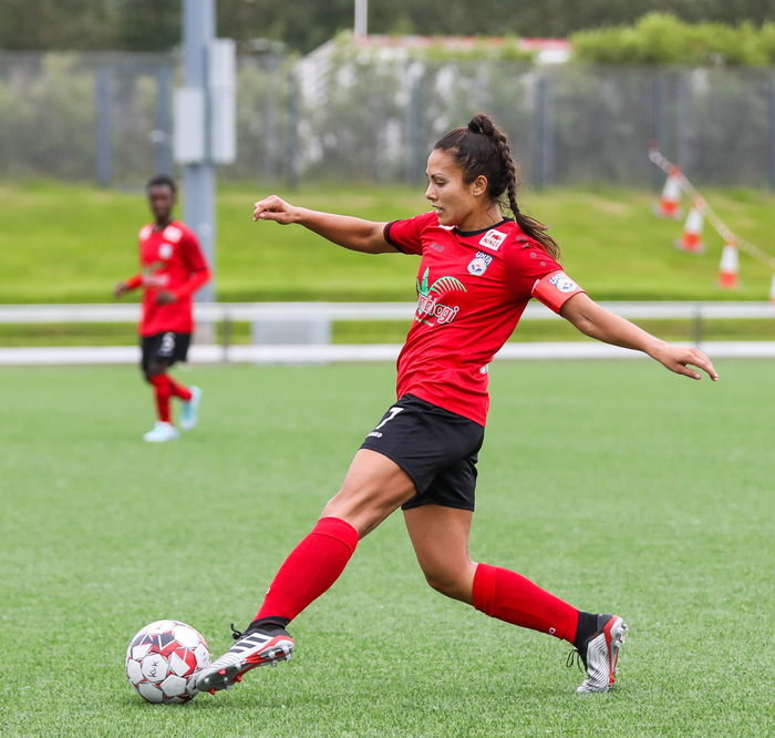 Margrét Regína, fyrirliði Aftureldingar.