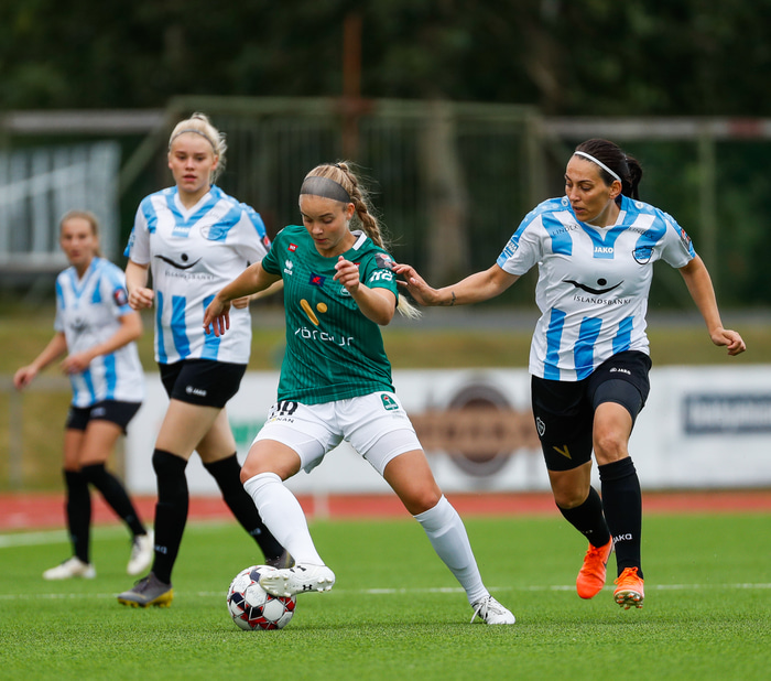 Andrea spilaði sinn fyrsta leik með Le Havre.