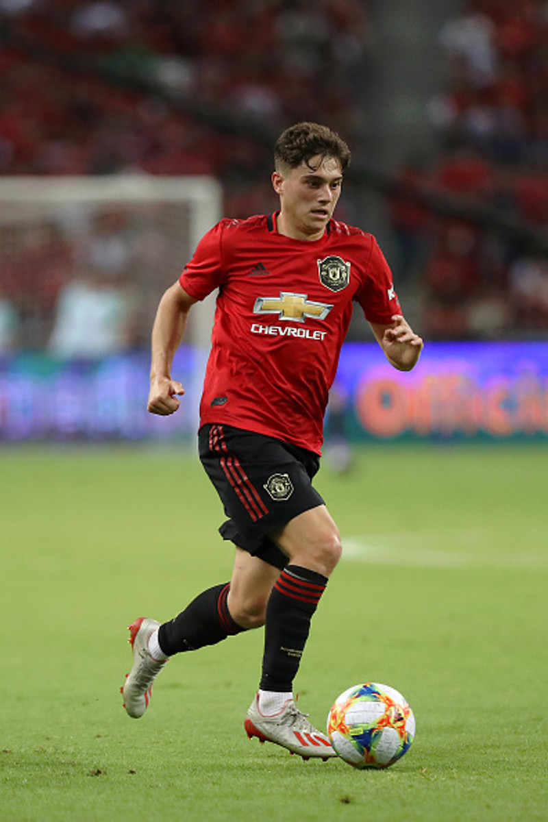 Daniel James jafnaði met Solskjær