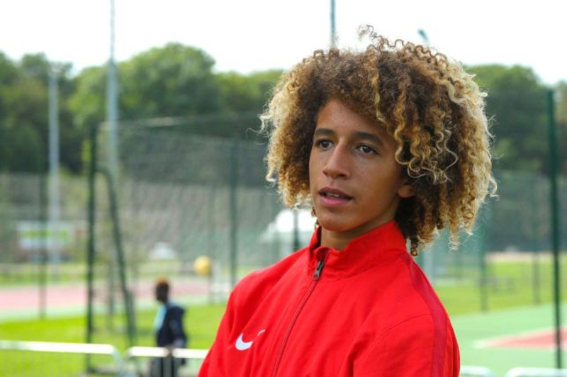 Hannibal Mejbri skoraði fyrsta mark United. Hann er mjög efnilegur.