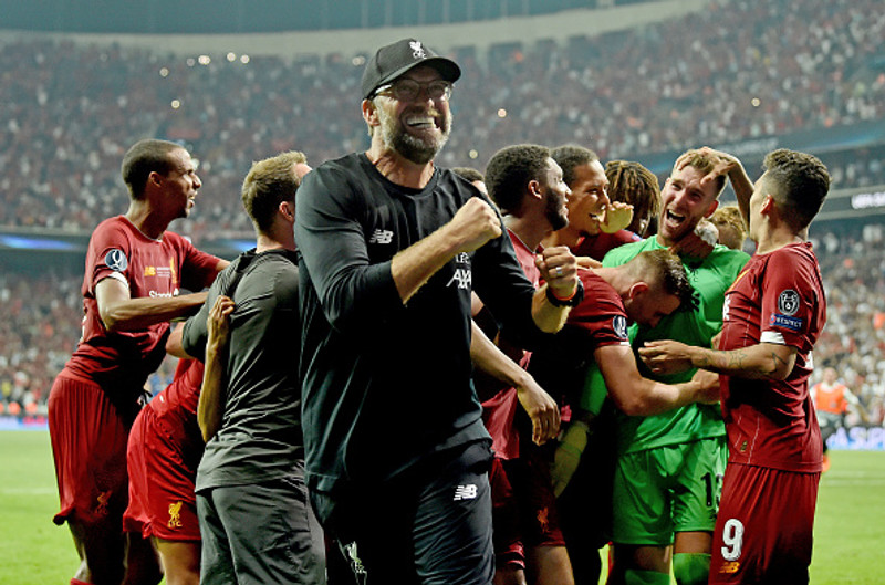 Myndband: Klopp minnti á Rocky eftir leik og tók gott öskur