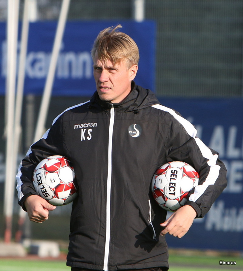 Kjartan Stefánsson þjálfari Fylkis