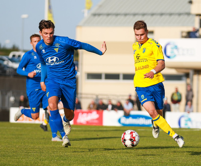 Úr leik hjá Fjölni.