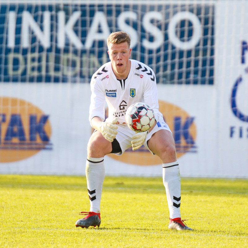 Atli Gunnar Guðmundsson, markvörður Fjölnis.
