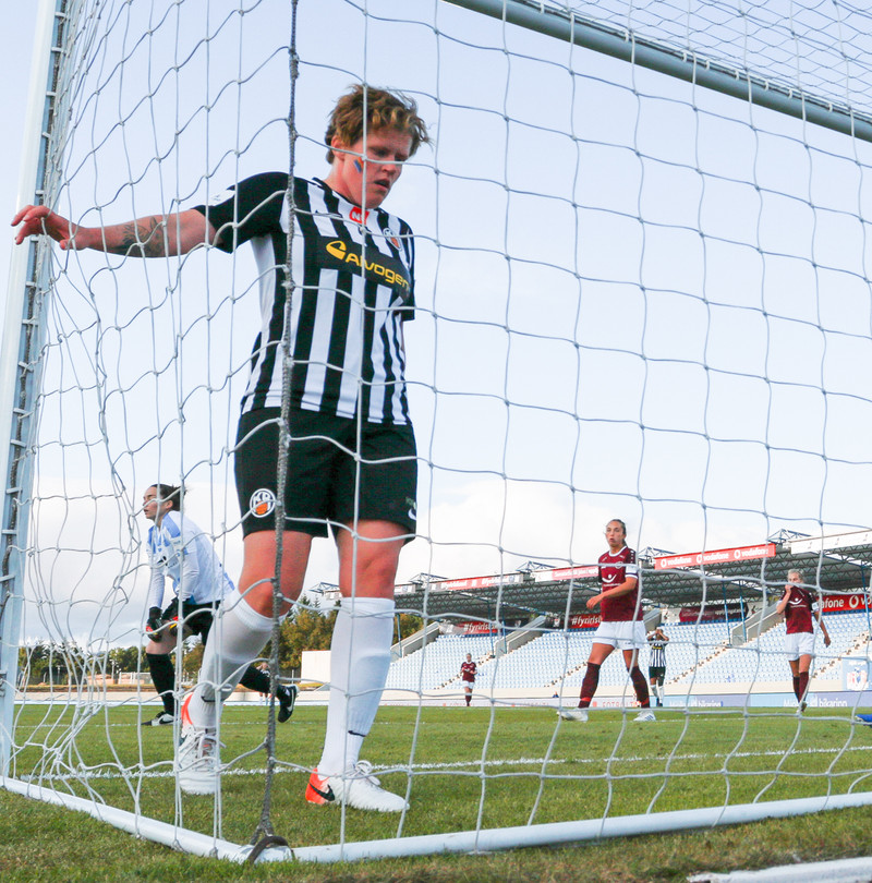 Katrín í bikarúrslitaleiknum gegn Selfoss