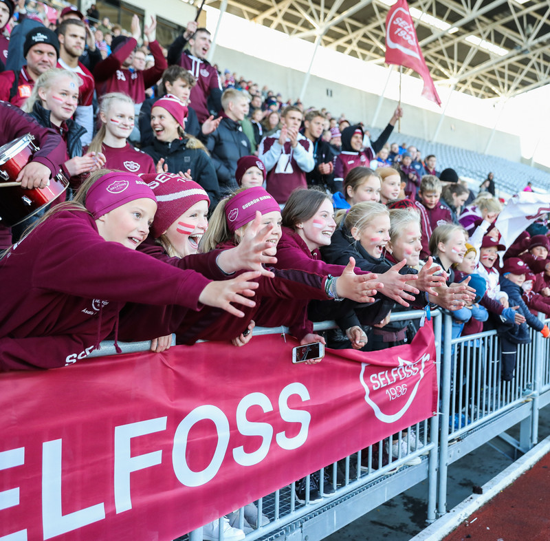 Myndaveisla: Selfoss Mjókurbikarmeistari eftir sigur á KR