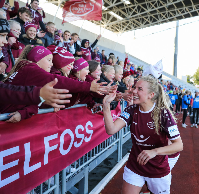 Myndaveisla: Selfoss Mjókurbikarmeistari eftir sigur á KR