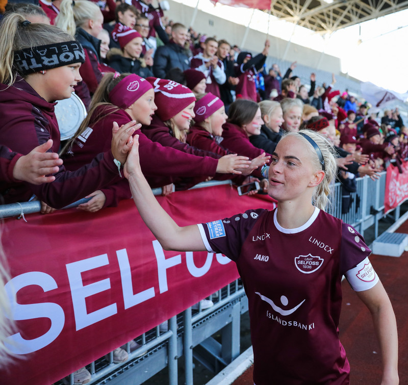 Myndaveisla: Selfoss Mjókurbikarmeistari eftir sigur á KR