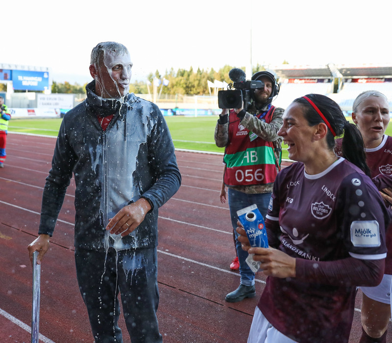 Myndaveisla: Selfoss Mjókurbikarmeistari eftir sigur á KR