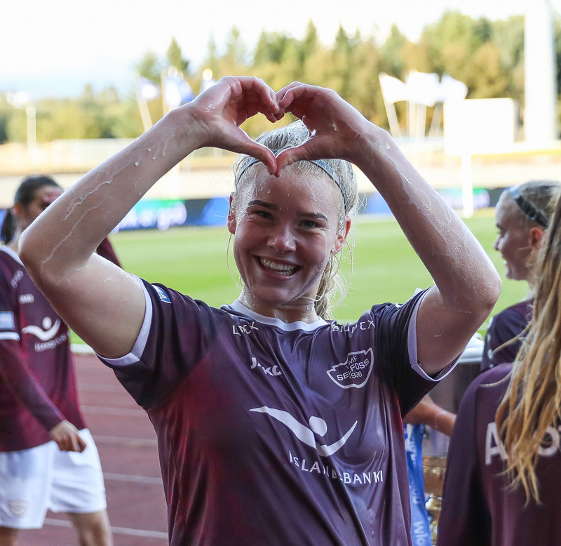 Myndaveisla: Selfoss Mjókurbikarmeistari eftir sigur á KR
