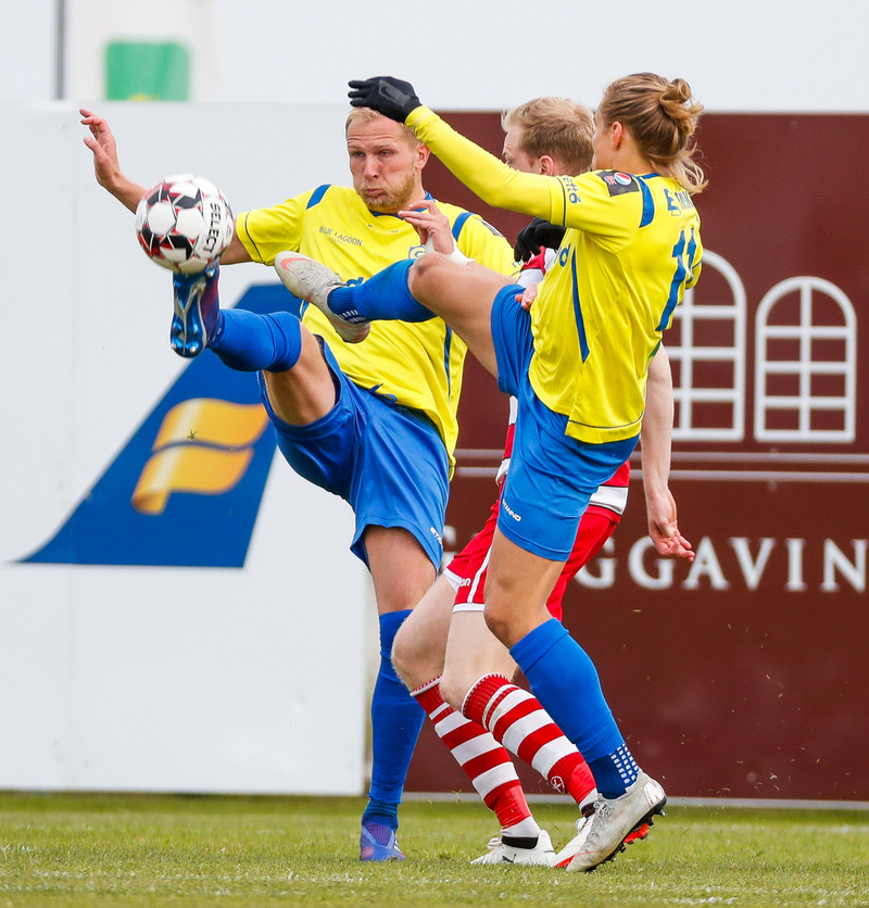 Myndaveisla: Grindavík og HK skildu jöfn