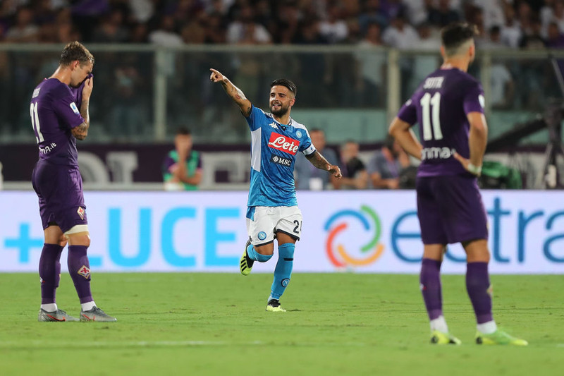 Ítalía: Napoli lagði Fiorentina í sjö marka leik