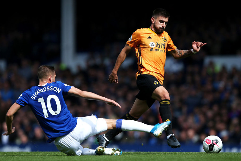 Ruben Neves (Wolves) - Skoraði glæsilegt mark gegn Aston Villa.