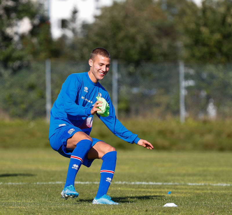 Menn frá Grasshopper höfðu séð mig á móti með U17 ára landsliðinu