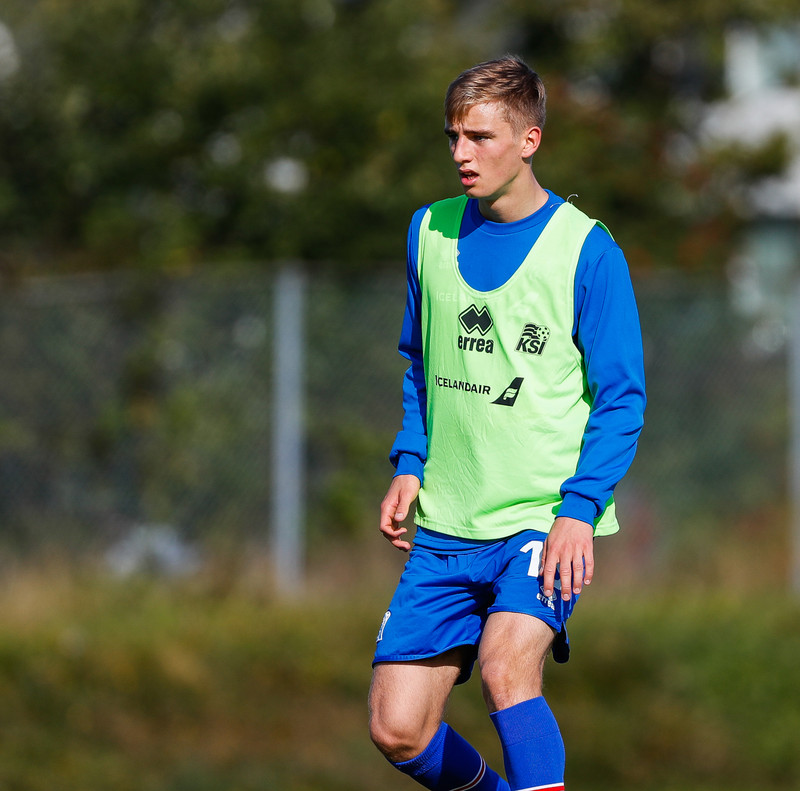 Jóhann á að baki nítján unglingalandsleiki