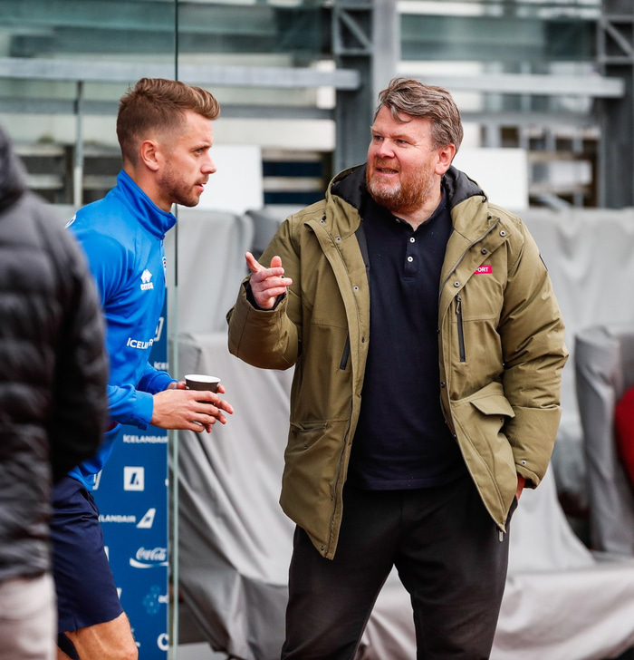 Hörður Magnússon spáir jafntefli.