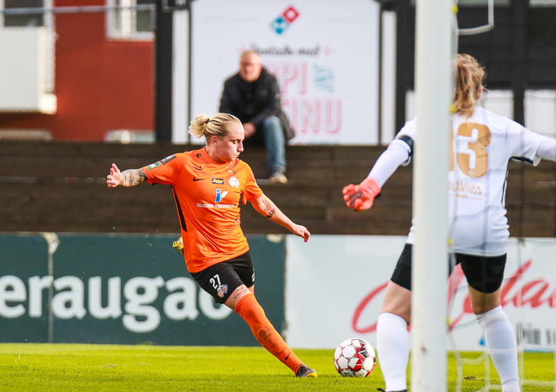 Myndaveisla: Þór/KA fékk skell í Vesturbæ
