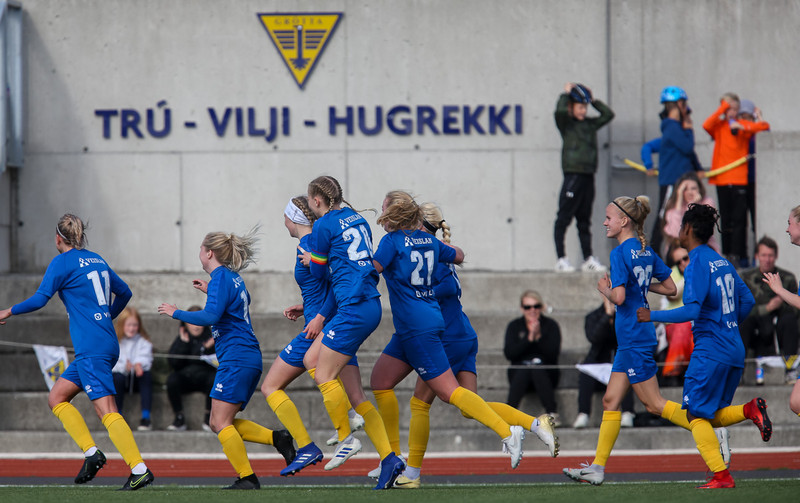 Myndaveisla: Grótta upp í Inkasso-deildina