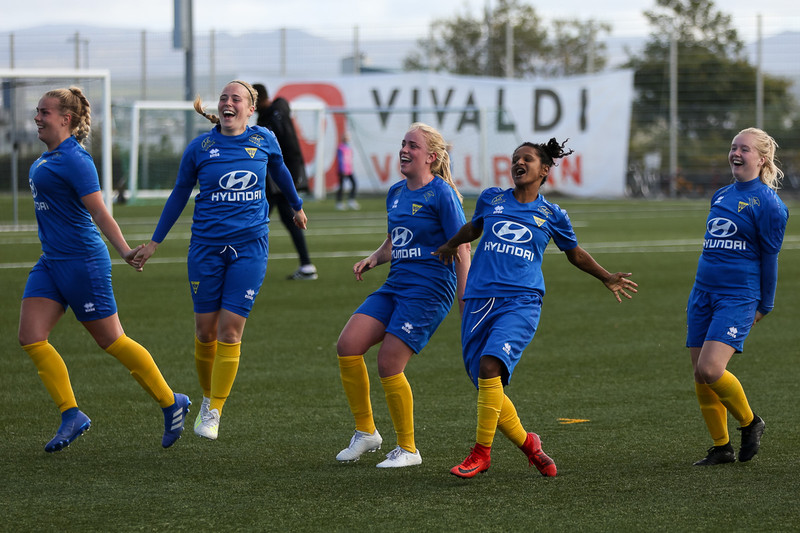 Myndaveisla: Grótta upp í Inkasso-deildina