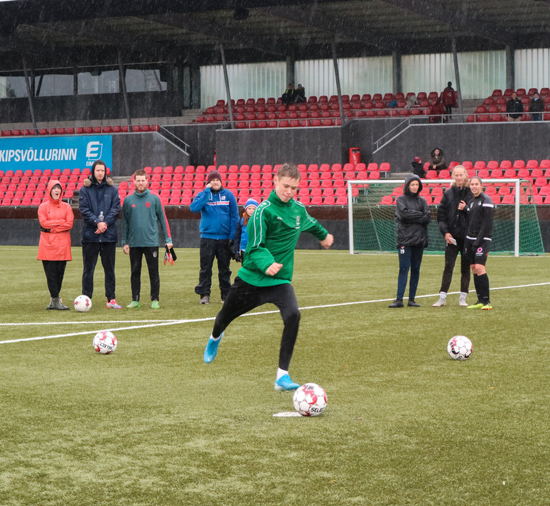Baldur Hannes vítaskytta Íslands 2019