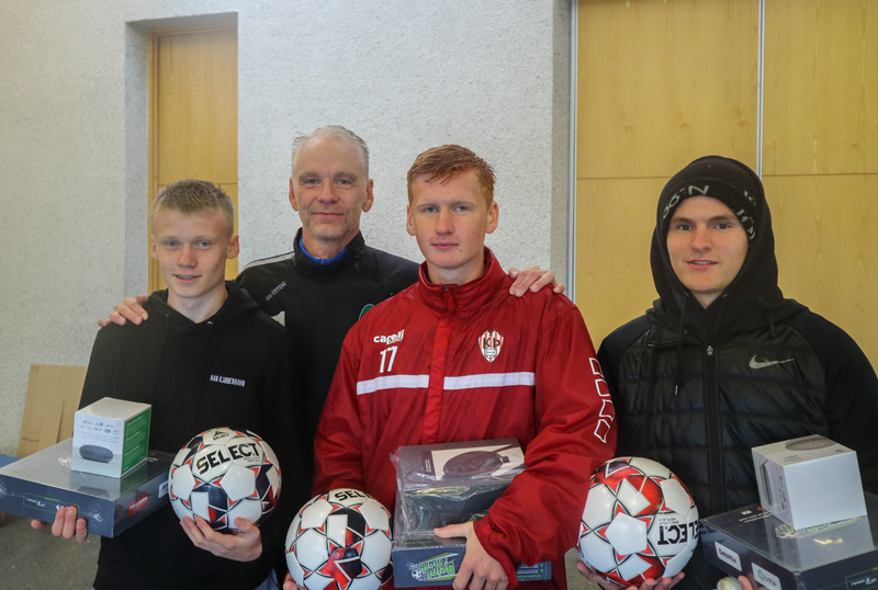 Ari Sigurpálsson, Gunnleifur Gunnleifsson, Baldur Hannes Stefánsson og Gísli Martin Sigurðsson.