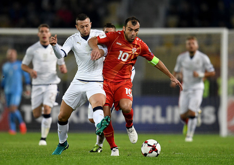 Pandev skoraði í sigri Norður-Makedóníu.
