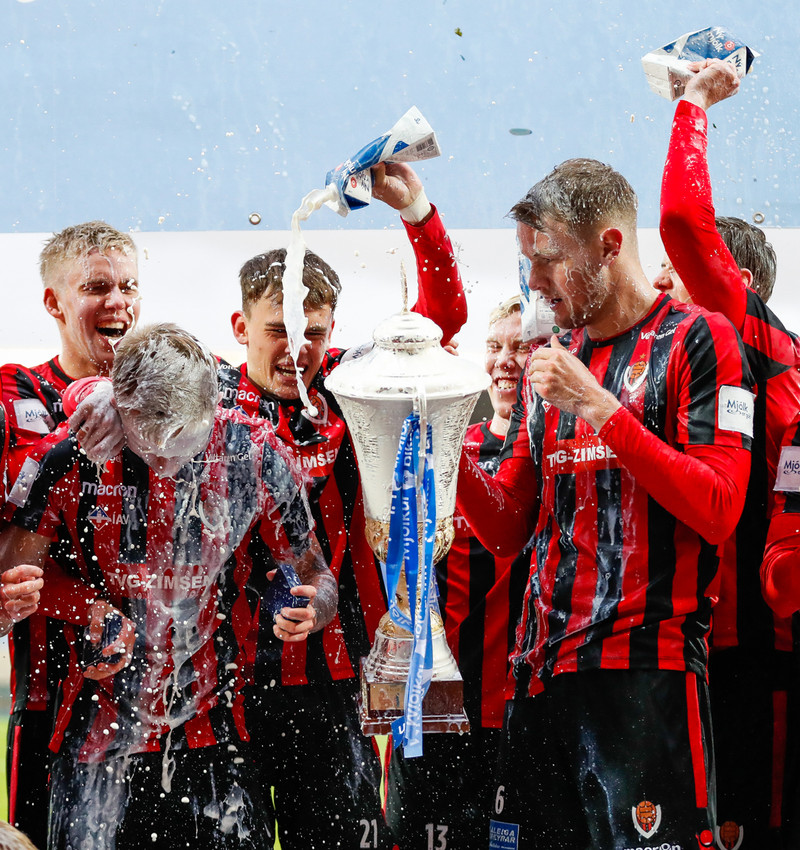 Myndaveisla: Víkingur Mjólkurbikarmeistari 2019