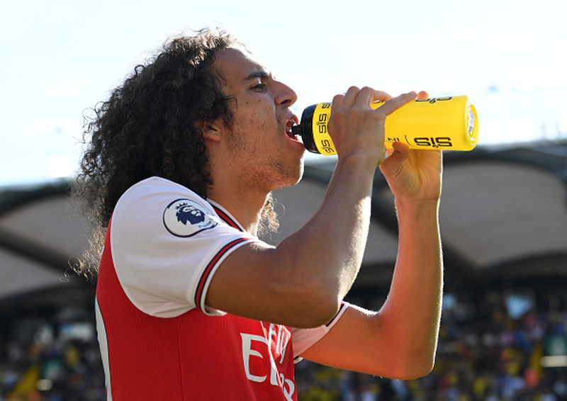 Edu skammaði Guendouzi fyrir að fara úr að ofan