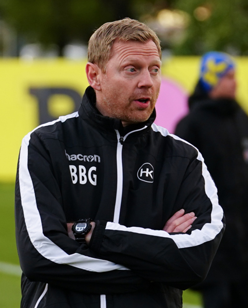 Brynjar Björn Gunnarsson þjálfari HK