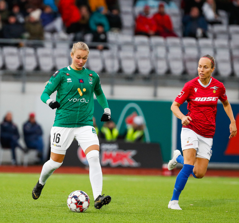Alexandra Jóhannsdóttir í leik með Blikum
