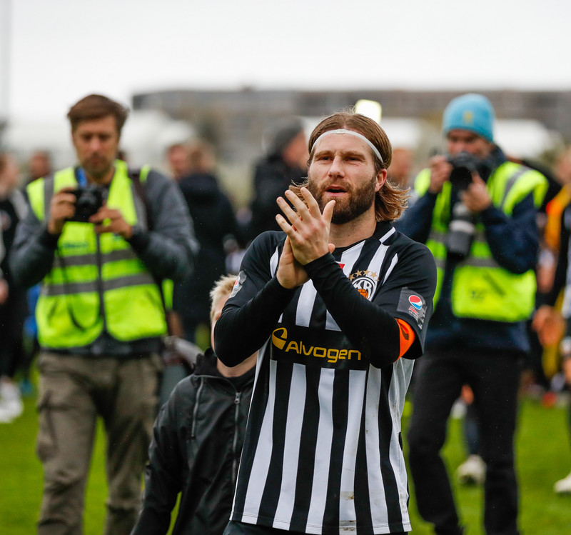 Óskar Örn Hauksson var magnaður í liði KR á tímabilinu