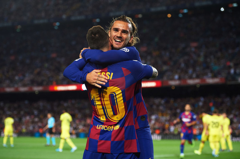 Pique: Griezmann og Messi ná vel saman