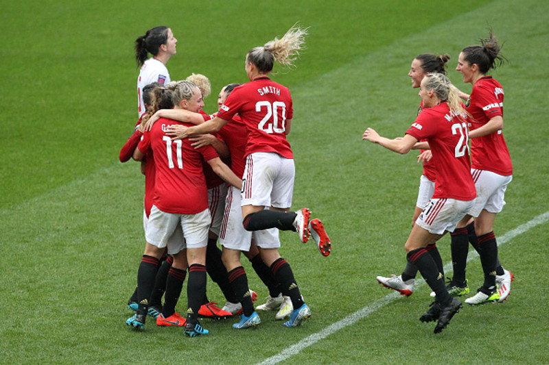 Manchester United burstaði Tottenham.