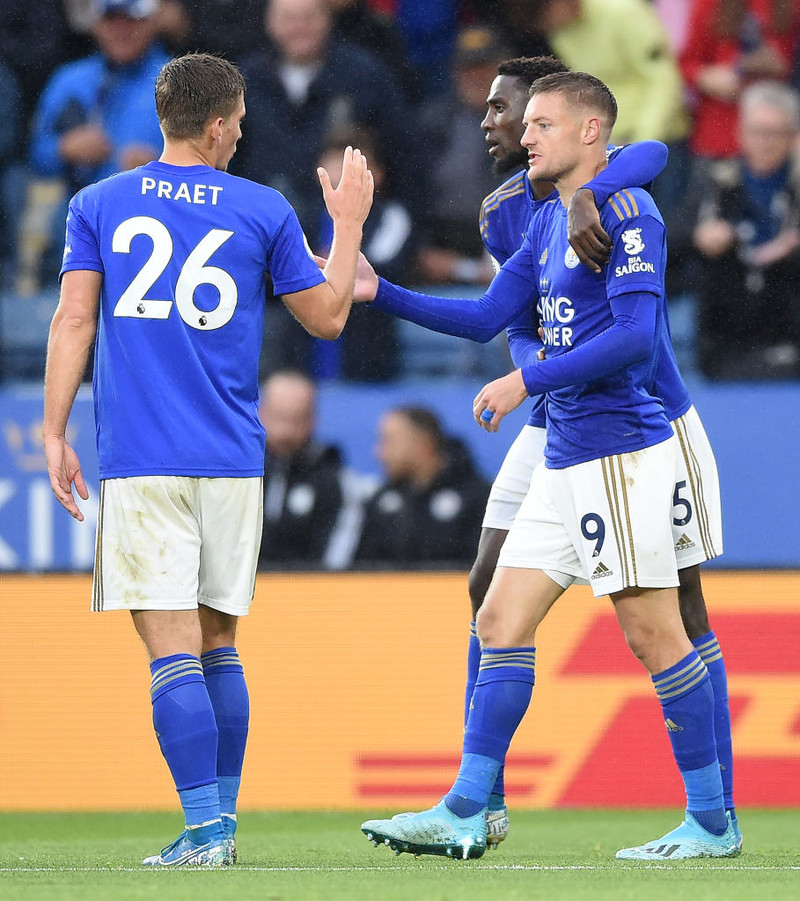 England: Leicester hafði betur gegn Úlfunum