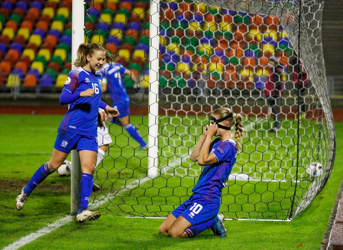 Dagný Brynjarsdóttir skoraði