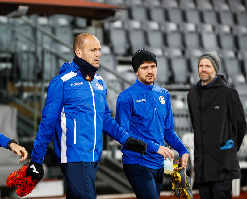 Myndaveisla: Lima og félagar í Andorra á Laugardalsvelli