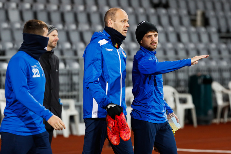 Myndaveisla: Lima og félagar í Andorra á Laugardalsvelli